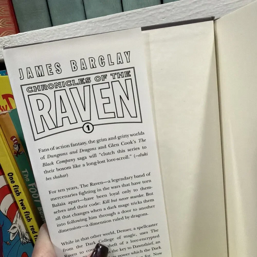 James Barclay - Chronicles‎ of the Raven #1 - Hardcover DJ BCE 2003